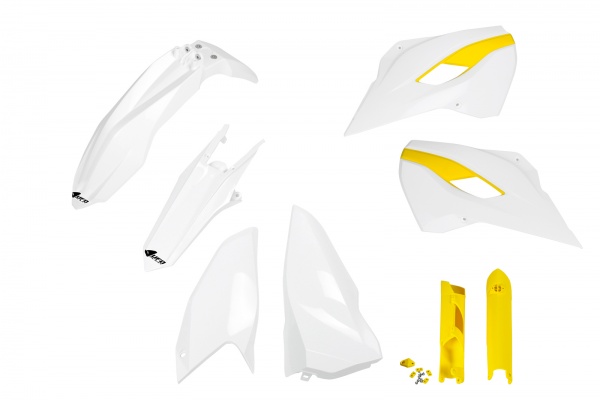 Full Plastic Kit OEM Color for Husqvarna TE 250 - TE 125 - FE 250 - TE 300 - FE 350 - FE 450 - TX 125 - TX 250 - TX 300